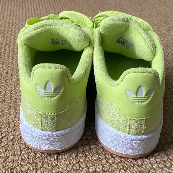Adidas campus 00 Bright Green and White Sneakers NWT - Picture 12 of 13